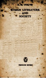 ROMAN LITERATURE AND SOCIETY