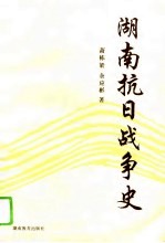 湖南抗日战争史