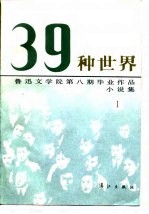 39种世界 鲁迅文学院第8期毕业作品 小说集