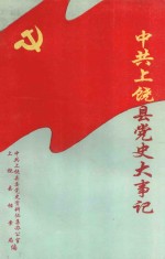 中共上饶县党史大事记 1921.7-1989.12