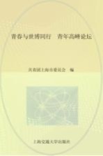 青春与世博同行 青年高峰论坛