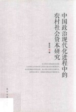 中国政治现代化进程中的农村社会资本研究