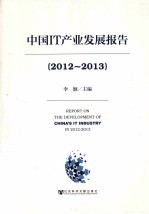中国IT产业年度发展报告 2012-2013