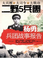 杨勇兵团战事报告