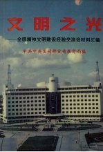 文明之光 全国精神文明建设经验交流会材料汇编