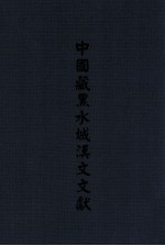 中国藏黑水城汉文文献 9