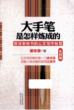 大手笔是怎样炼成的 资深老秘书的公文写作秘笈 实践篇