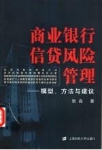 商业银行信贷风险管理 模型、方法与建议