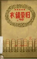 讽刺喜歌剧 衣锦荣归