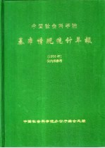 中国社会科学院基本情况统计年报 1996年