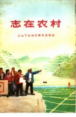 志在农村 上山下乡知识青年谈体会