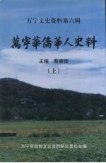 万宁文史资料 第6辑 万宁华侨华人史料 上