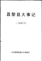 昌黎县大事记