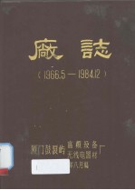 厂志 1966.5-1984.12