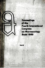 PROCEEDINGS OF THE FOURTH INTERNATIONAL CONGRESS ON PHARMACOLOGY VOLUME 3 TRIGGER MEETINGS