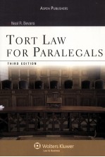 TORT LAW FOR PARALEGALS THIRD EDITION
