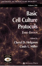 BASIC CELL CULTURE PROTOCOLS THIRD EDITION