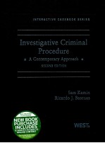 INVESTIGATIVE CRIMINAL PROCEDURE A CONTEMPORARY APPROACH SECOND EDITION