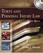TORTS AND PERSONAL INJURY LAW FOURTH EDITION