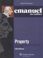 PROPERTY KEYED TO DUKEMINIER/ALEXANDER/SCHILL SEVENTH EDITION