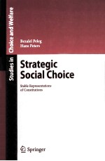 STRATEGIC SOCIAL CHOICE STABLE REPRESENTATIONS OF CONSTITUTIONS