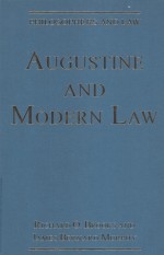 AUGUSTINE AND MODERN LAW