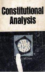 CONSTITUTIONAL ANALYSIS IN A NUTSHELL
