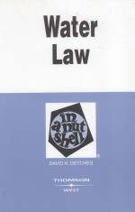 WATER LAW IN A NUTSHELL FOURTH EDITION