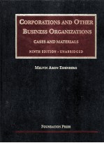 CORPORATIONS AND OTHER BUSINESS ORGANIZATIONS NINTH EDITION-UNABRIDGED