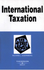 INTERNATIONAL TAXATION IN A NUTSHELL EIGHTH EDITION