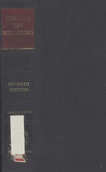CORDERY'S LAW RELATING TO SOLICITORS SEVENTH EDITION