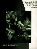 READINGS IN SOCIAL PSYCHOLOGY:THE ART AND SCIENCE OF RESEARCH EIGHTH EDITIION