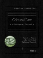 CRIMINAL LAW A CONTEMPORARY APPROACH