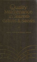 Quality Maintenance in Stored Grains and Seeds