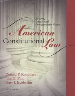 AMERICAN CONSTITUTIONAL LAW ESSAYS