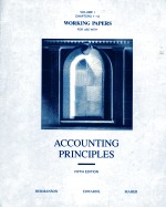 ACCOUNTING PRINCIPLES FIFTH EDITION VOLUME 1 CHAPTERS 1-14 WORKING PAPERS FOR USE WITH