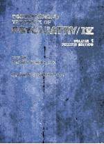 COMPREHENSIVE TEXTBOOK OF PSYCHIATRY IV VOLUME 1 FOURTH EDITION