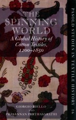 The spinning world : a global history of cotton textiles