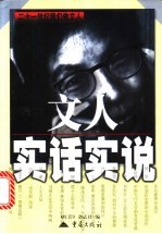 文人实话实说 二十一世纪我们做文人 上