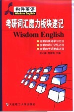 考研词汇魔力板块速记
