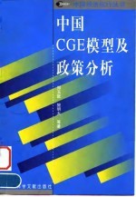 中国CGE模型及政策分析