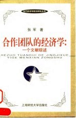 合作团队的经济学 一个文献综述