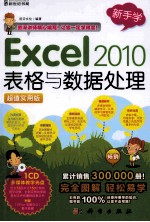 Excel 2010表格与数据处理 超值实用版