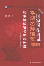 2015年国家司法考试华旭名师课堂 民事诉讼法与仲裁制度 知识篇