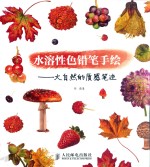 水溶性色铅笔手绘 大自然的质感笔迹 彩印