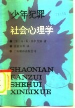 少年犯罪社会心理学
