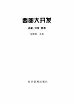 西部大开发 战略·对策·信息