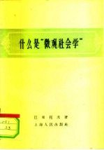什么是“微观社会学”