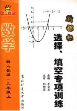 金玉考王 数学 选择、填空专项训练 九年级 上 新人教版