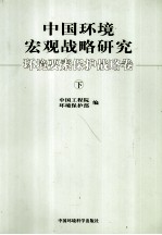 中国环境宏观战略研究 环境要素保护战略卷 下